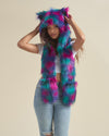 Northern Lights Calico Leopard Collector Edition Faux Fur Hood | Women's