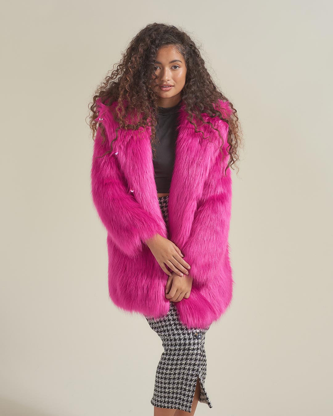 Lipstick Wolf Classic Collector Edition Faux Fur Coat | Women's