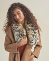 Ocelot Luxe Faux Fur Scarf | Women's - SpiritHoods