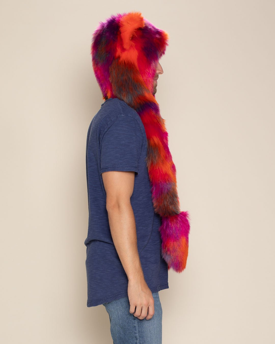 Calico Kitty Collector Edition Faux Fur Hood | Men's