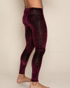 Men's Legging | Red Ruby Leopard