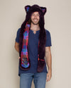 Tartan Kitty Luxe Collector Edition Faux Fur Hood | Men's