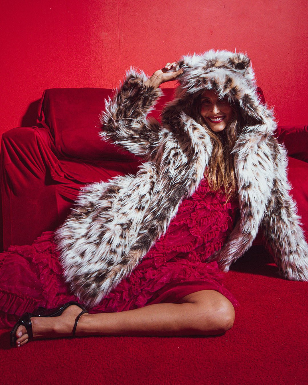 Classic Women's Faux Fur Coat | Lil' Cheetah