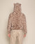 Strawberry Leopard Classic ULTRA SOFT Faux Fur Hoodie | Men's