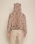 Strawberry Leopard Classic ULTRA SOFT Faux Fur Hoodie | Men's