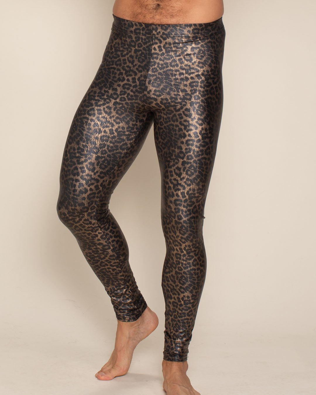 Leopard print leggings gym fashion