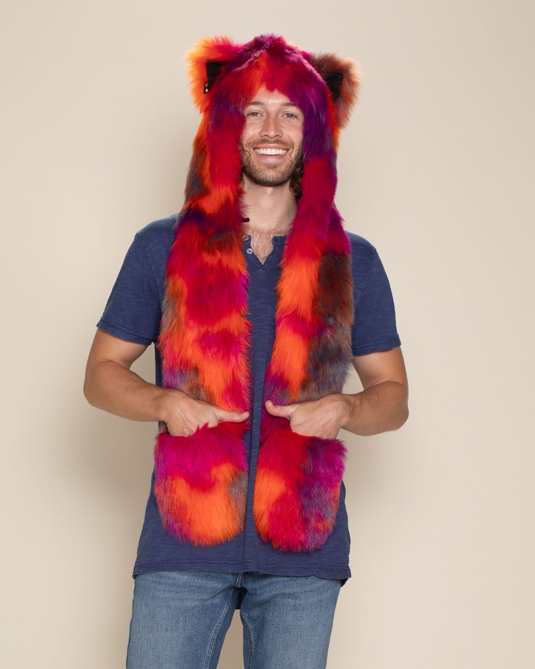 Calico Kitty Collector Edition Faux Fur Hood | Men's