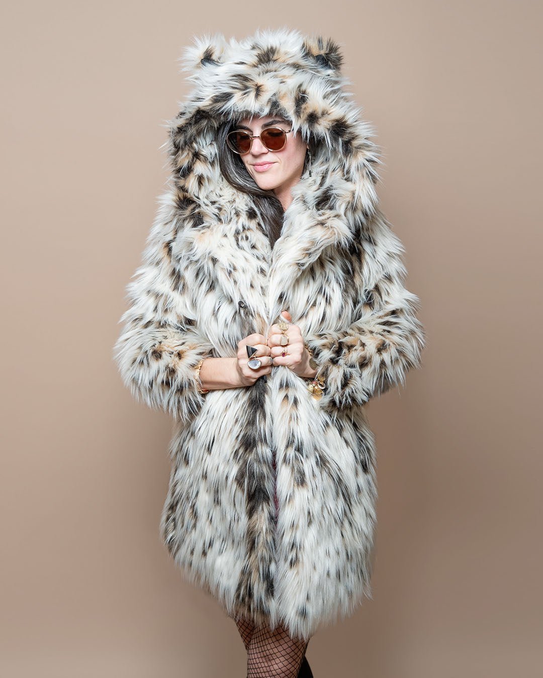 Classic Women's Faux Fur Coat | Lil' Cheetah