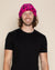 Pink Cheetah Faux Fur Beanie | Men's