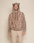 Strawberry Leopard Classic ULTRA SOFT Faux Fur Hoodie | Men's