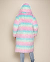 Hooded Men's Long Faux Fur Coat | Doll Party