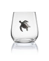 Stemless Wine Glass | Sea Turtle