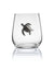 Stemless Wine Glass | Sea Turtle