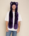 Violet Wolf Luxe Collector Edition Faux Fur Hood | Men's