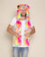 Neon Calico Cat Collector Edition Faux Fur Hood | Men's