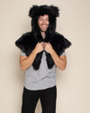 Black Bear Classic Faux Fur Shawl | Men's