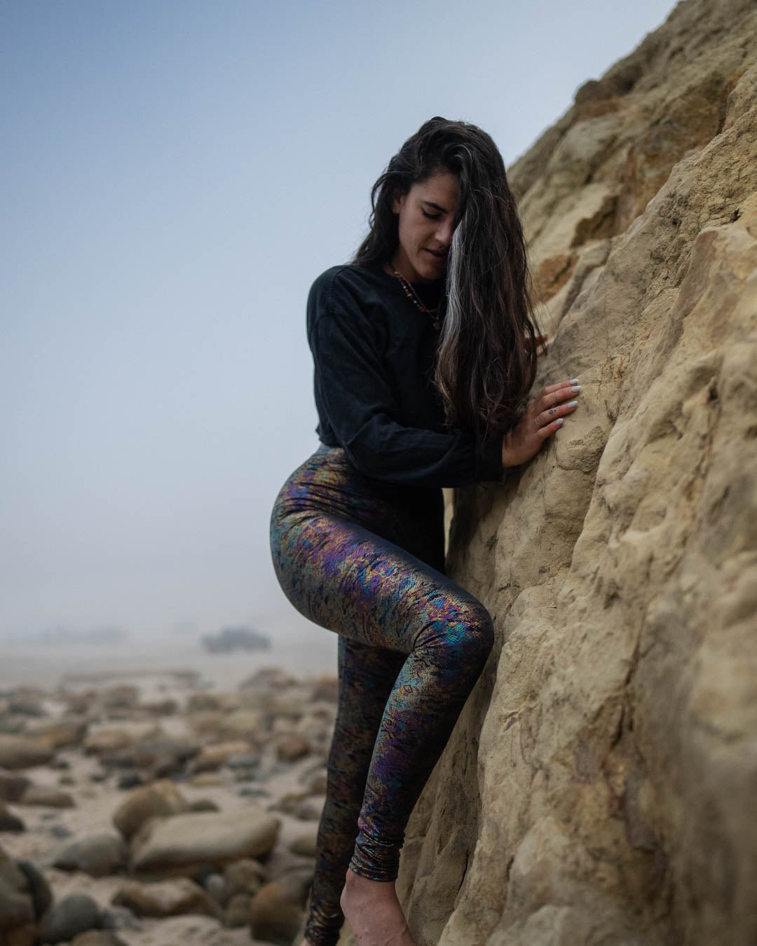 Rainbow Python High-Waisted Leggings | Women's