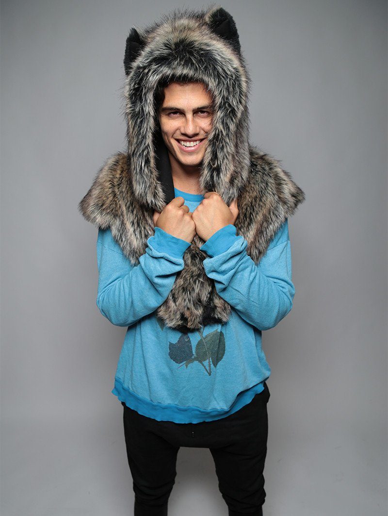 Dire Wolf Faux Fur Shawl | Men's