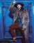 Men's Long Faux Fur Coat | Dire Wolf