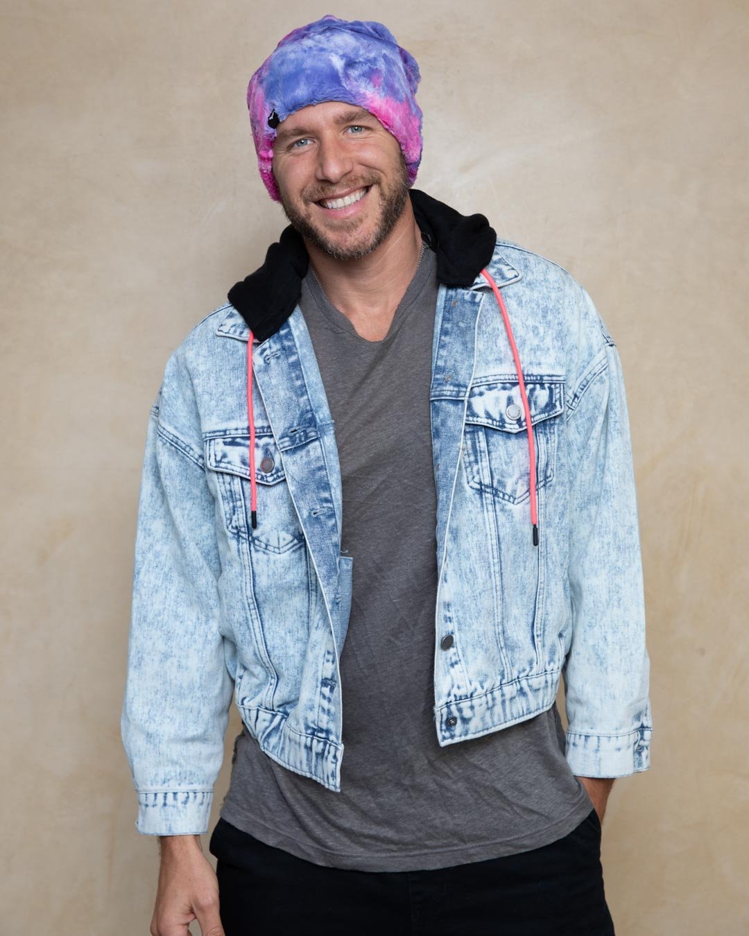 Cotton Candy Faux Fur Beanie | Men's