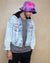 Men's Fur Bucket Hat | Tie-Dye Cotton Candy