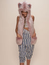 Mauve Fox Collector Edition Faux Fur with Hood