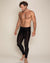 Men's Leggings | Black Leopard