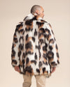 Men's Faux Fur Coat | Manx Cat