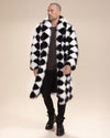 Men's Long Faux Fur Coat | Ace of Diamonds