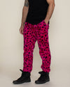 Pink Cheetah ULTRA SOFT Faux Fur Sweatpants | Men's