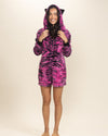 Raspberry Tiger Classic Collector Edition Ultra Soft Faux Fur Romper | Women's