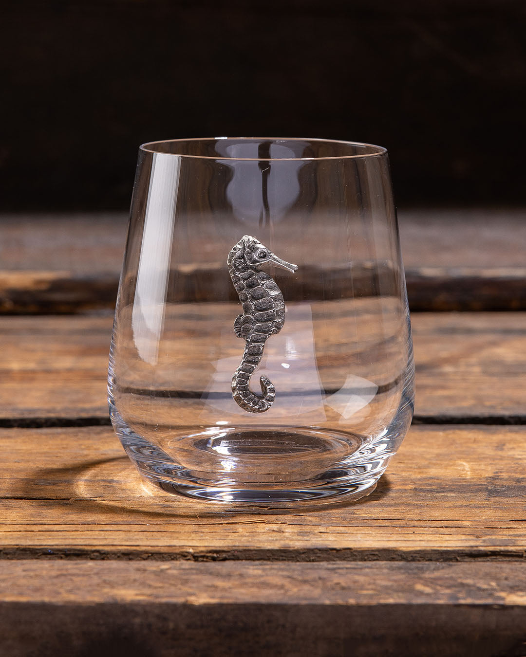 Stemless Wine Glass | Seahorse