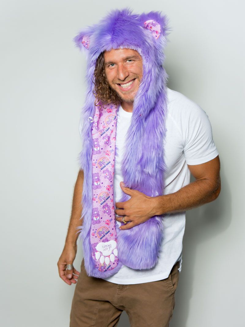 Faux Fur SpiritHood in Care Bear Design 