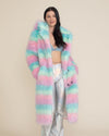 Hooded Women's Long Faux Fur Coat | Doll Party