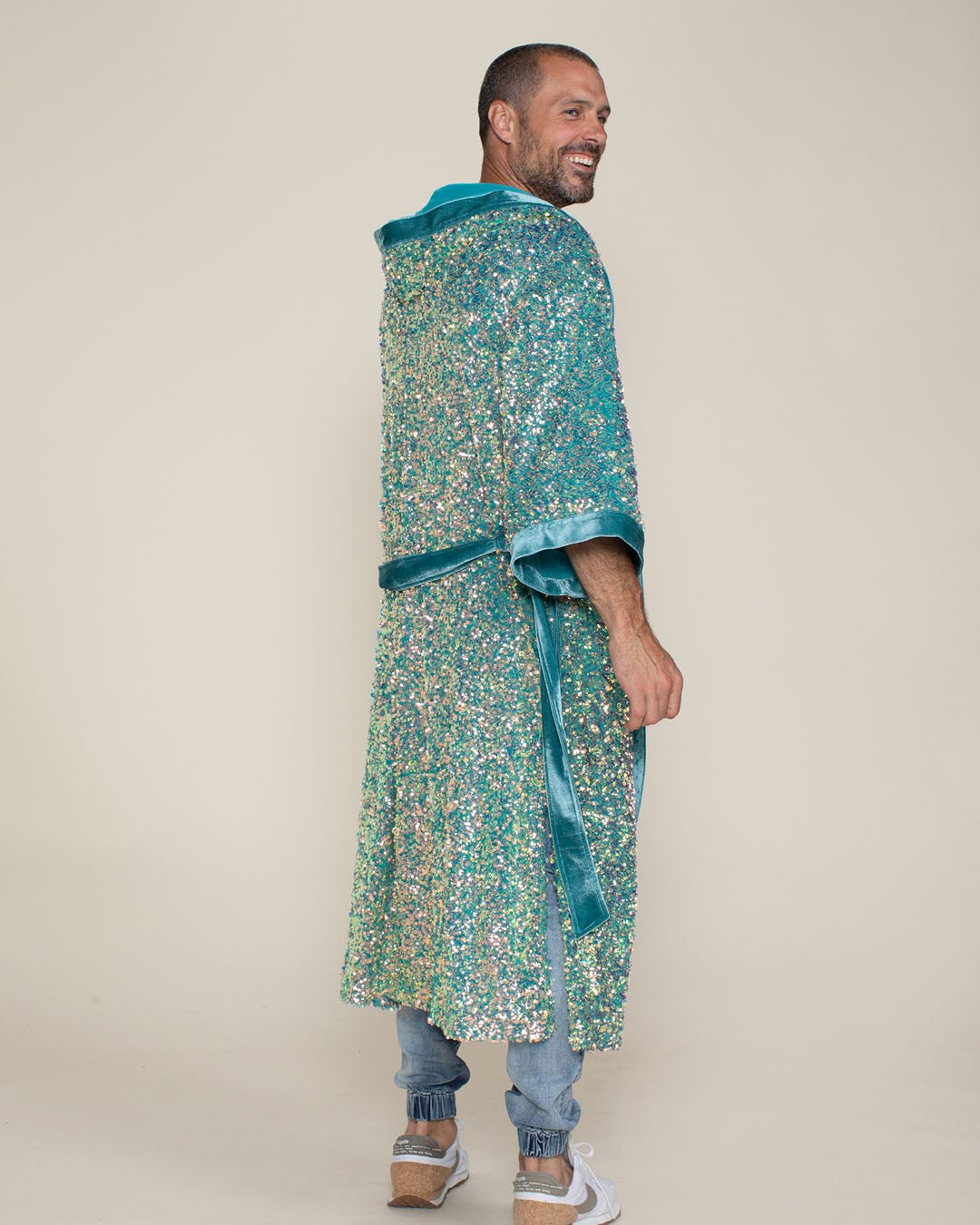 Men's Sequin Kimono | Firefly of the Sea