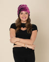 Raspberry Tiger Faux Fur Beanie | Women's