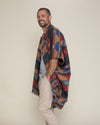 Dire Wolf Fabric Poncho | Men's