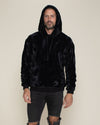 Men's Fur Hoodie | Black Panther