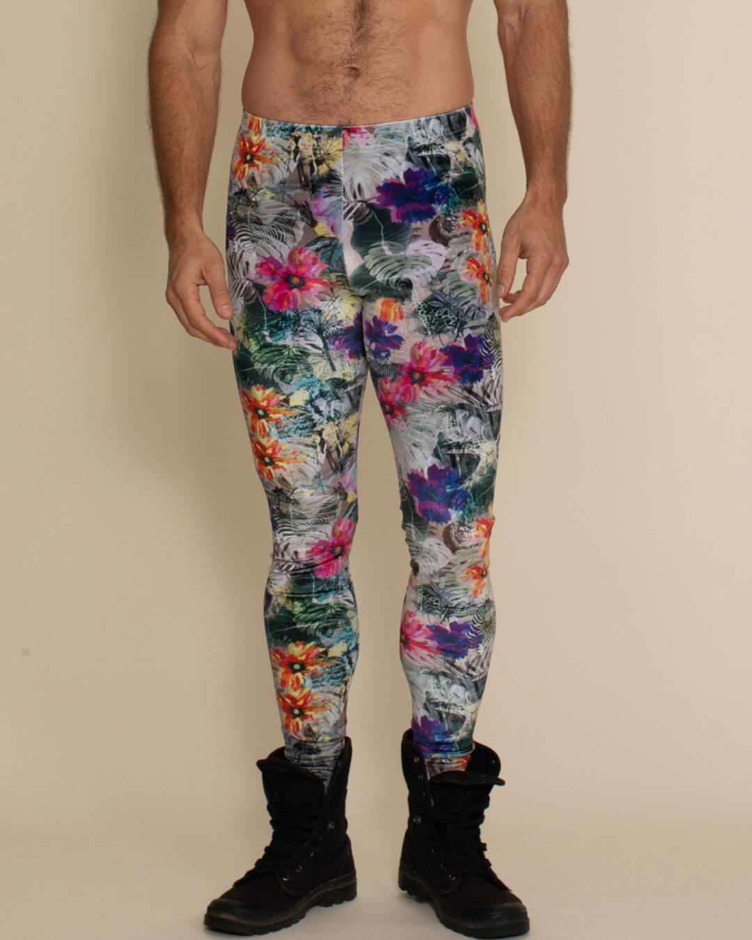 Safari Garden Velvet Leggings | Men's