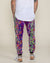 Neon Disco Cat ULTRA SOFT Faux Fur Sweatpants | Men's