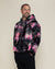 Classic Men's Fur Hoodie | Tie Dye Leopard