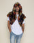 Parrot Collector Edition Hooded Faux Fur Shawl | Men's