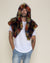 Parrot Collector Edition Hooded Faux Fur Shawl | Men's