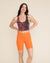 Sunset Leopard Velvet Crop Tank Top | Women's