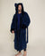 Indigo Wolf Classic Faux Fur Robe | Men's