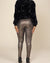 Women's Metallic Leggings | Bronze Python