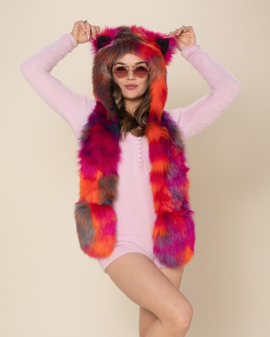 Calico Kitty Collector Edition Faux Fur Hood | Women's