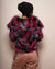 Women's Colorful Faux Fur Jacket | Crimson Cat