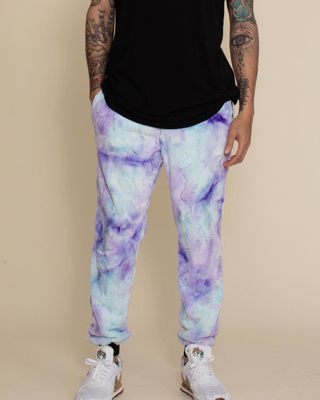 Men's Designer Sweatpants | Tie Dye Mer-Cat