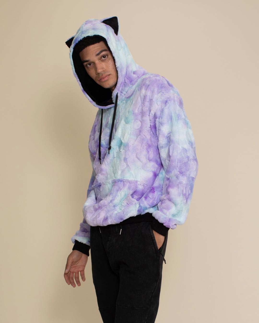 Mer-Cat Classic ULTRA SOFT Faux Fur Hoodie | Men&#39;s